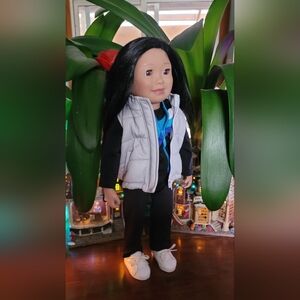 Maplelea Silver Snowflake and Fit N Flex Combo Outfit, Doll Not Included